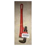 Heavy duty pipe wrench