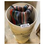 Rug and 5 Gal Buckets