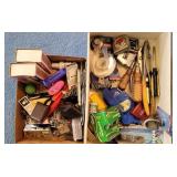 Tools, tape, matches and more