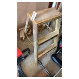 Step ladder and peg board