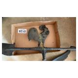 Rooster weather vane