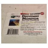 Deluxe wireless driveway monitor
