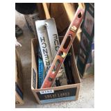 Level, torqe wrench, mallet, hammer, and more