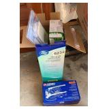 Portable Tire air compressor and lightbulbs