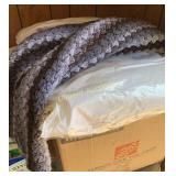 Pillow, blanket and towels