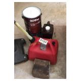 Paint, killzall, gas can