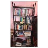 Shelf with misc books