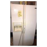 Whirlpool refrigerator approximately 36" wide