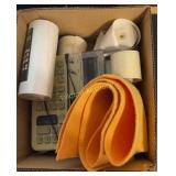 Calculator machine with rolls