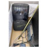 Radio, cassette player, transceiver