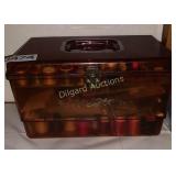 Sewing box and contents
