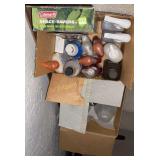 Misc Hand soap and lamp globes