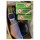 Mosquito repellent, mats, cushions