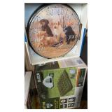 Queen air bed, thermometer