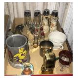 Ashland college cup, misc glassware