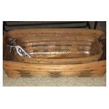 Two longaberger baskets