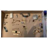 Money clips, bracelet, pin, Monroe Ccounty