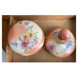 Czech. Hair receiver and decanter