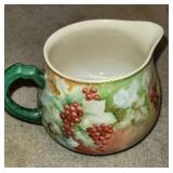 Hand painted pitcher