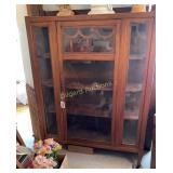 4 shelf China cabinet (contents not included)