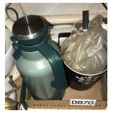 Hamilton beach mixer, water tin and small fryer