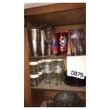 Coke glasses, plates, milkshake cups and more