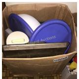 Bowls, pan, pitcher and more