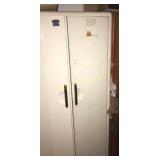 Metal cabinet and contents