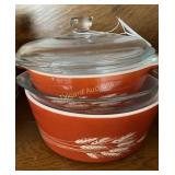 Pyrex Autumn Harvest bowls