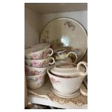 Semi Vitreous dish set