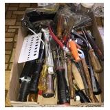 Screwdrivers, hammers, pliars and more