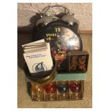 Clock, picture frame, more