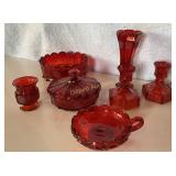 Fostoria Coin Glass pieces