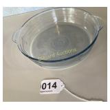 Clear Fire King baking dish