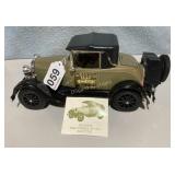 Jim Beam 1928 Model A Ford Bottle