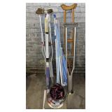 Chimney Damper, Crutches and more