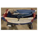 Little tikes wagon with umbrella