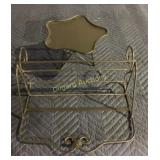 Metal shelf & centerpiece stand