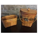 (2) Longaberger baskets