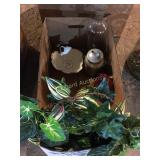 Christmas metal wall art bucket/decor, more