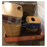 (2) Longaberger baskets