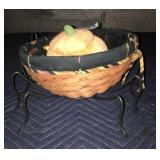 Longaberger basket spider shaped metal frame, more