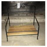 Metal decorative shelf
