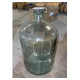 Glass water jug