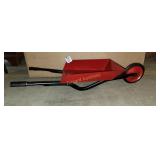 Toy wheelbarrow