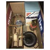 Premium saltines tin box, nut chopper, more