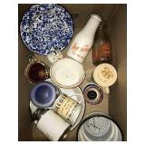 Glassware, milk bottles, coffee cups and more