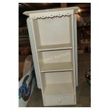 Wooden hanging shelf