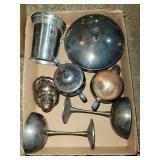 Goblets, serving dish and more