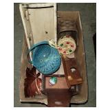 Baskets, wooden decore and more